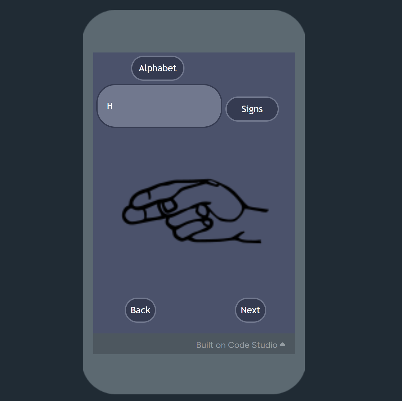American Sign Language App Image